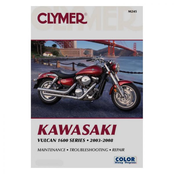 Clymer® - Kawasaki Vulcan 1600 Series 2003-2008 Repair Manual