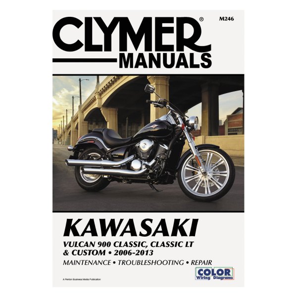 Clymer® - Kawasaki Vulcan 900 Classic, Classic LT & Custom 2006-2013 Repair Manual