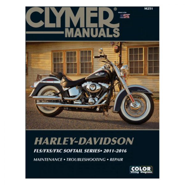 Clymer® - Harley-Davidson FLS/FXS/FXC Softail Series Models 2011-2017 Manual