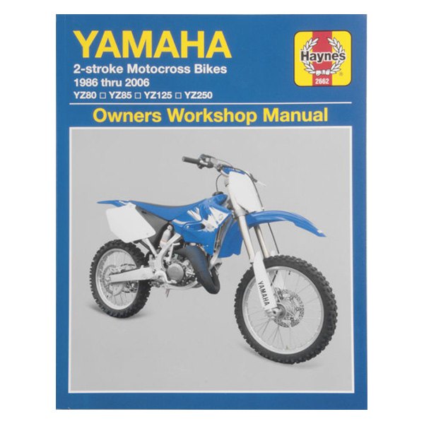 Clymer® - Haynes Manual™ Yamaha YZ & 2-Stroke Motocross Bike 1986-2006 Owner's Workshop Manual