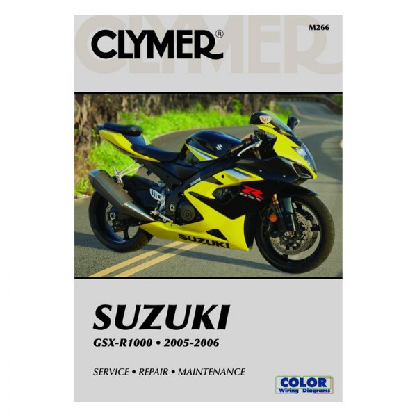 Clymer® - Suzuki GSX-R1000 2005-2006 Repair Manual