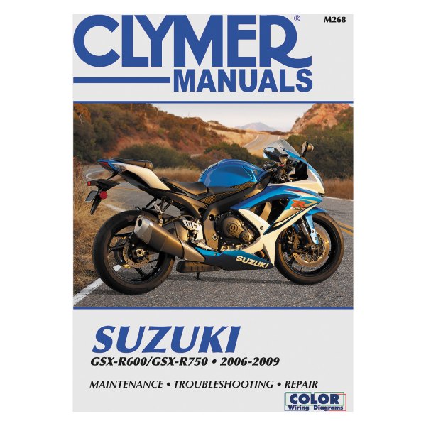 Clymer® - Suzuki GSX-R600 & GSX-R750 2006-2009 Repair Manual