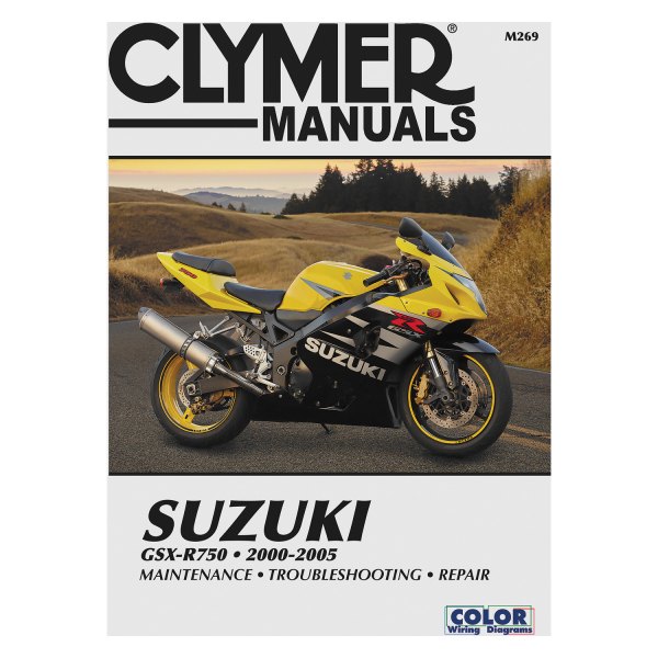 Clymer® - Suzuki GSX-R750 2000-2005 Manual