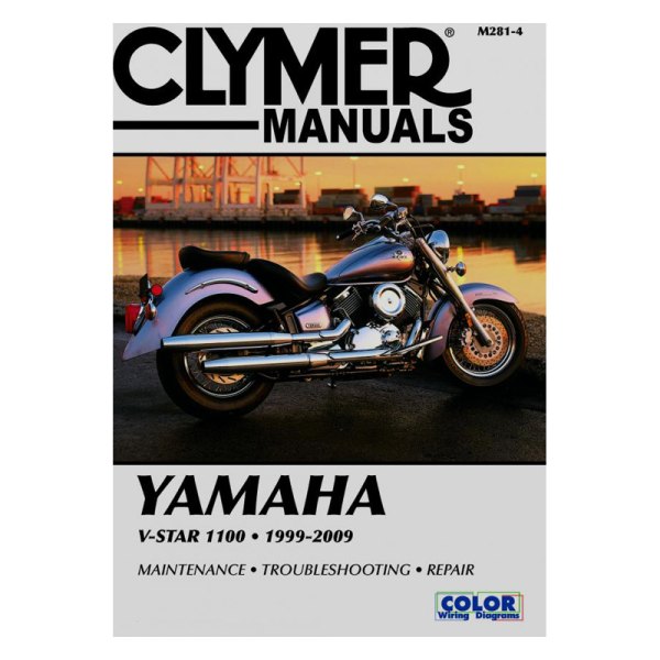 Clymer® - Yamaha V-Star 1100 1999-2009 Repair Manual