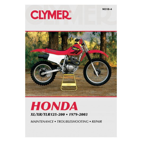 Clymer® - Honda XL/XR/TLR 125-200 1979-2003 Repair Manual