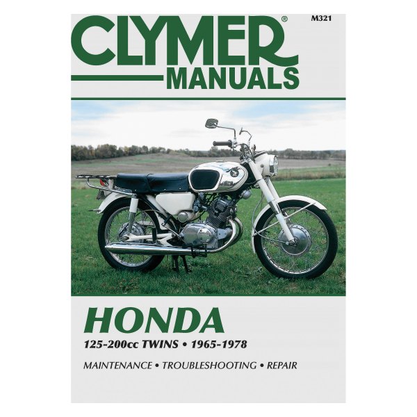 Clymer® - Honda 125-200cc Twins 1965-1978 Repair Manual