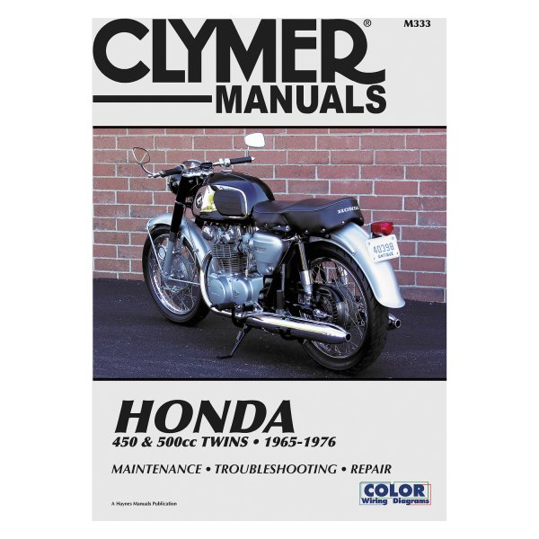 Clymer® - Honda CB/CL450 & CB500T 1965-1976 Repair Manual
