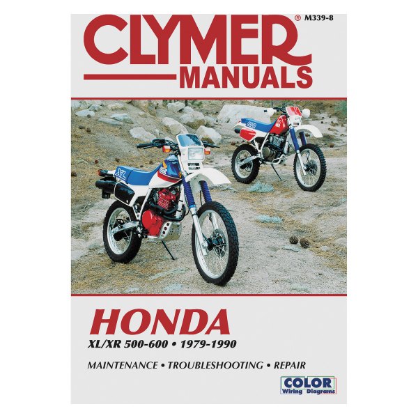 Clymer® - Honda XL/XR 500-600 1979-1990 Repair Manual