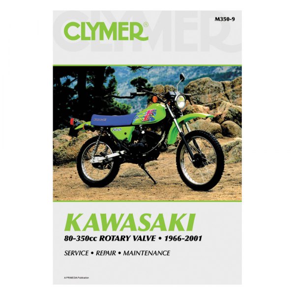 Clymer® - Kawasaki 80-350cc Rotary Valve 1966-2001 Repair Manual