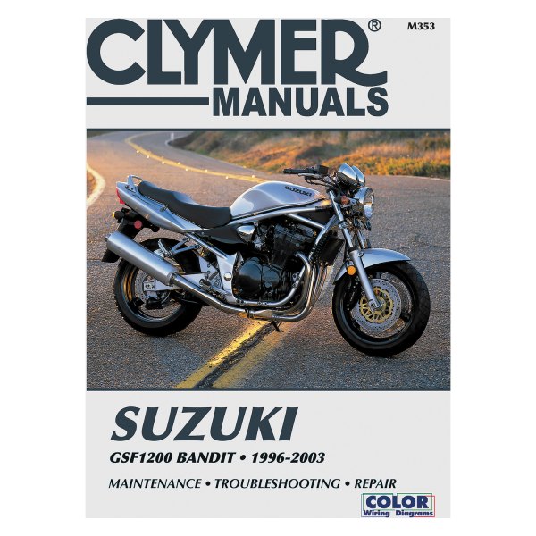 Clymer® - Suzuki GSF1200 Bandit 1996-2003 Repair Manual
