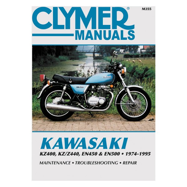 Clymer® - Kawasaki KZ400, KZ/Z440, EN450 & EN500 1974-1995 Manual