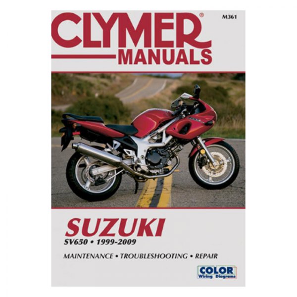 Clymer® - Suzuki SV650, SV650S & SV650SF 1999-2009 Manual