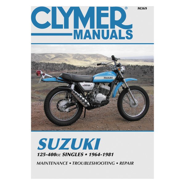 Clymer® - Suzuki 125-400cc Singles 1964-1981 Manual