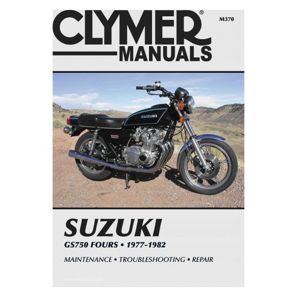 Clymer® - Suzuki GS750 Fours 1977-1982 Repair Manual