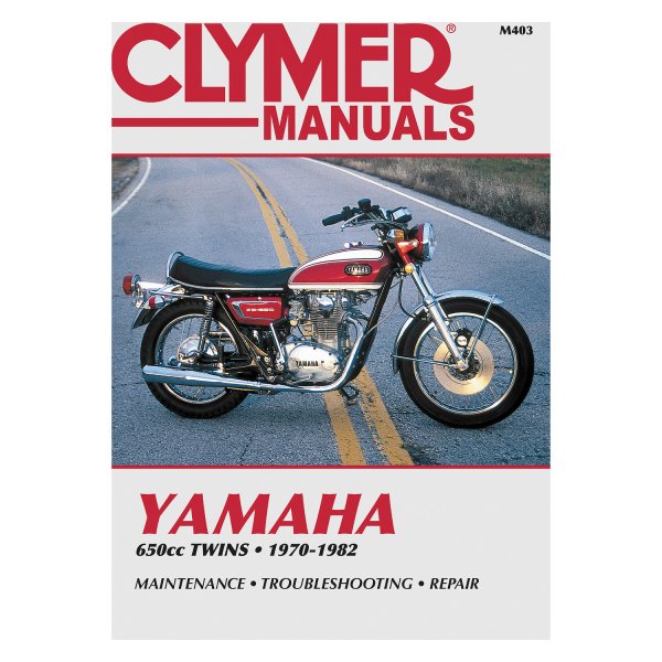 Clymer® - Yamaha 650cc Twins 1970-1982 Repair Manual