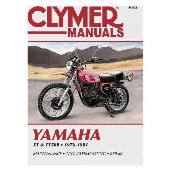 Clymer® - Yamaha XT500 & TT500 1976-1981 Repair Manual