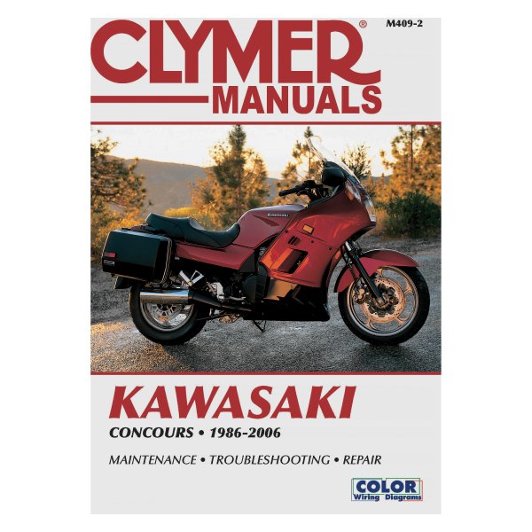 Clymer® - Kawasaki ZG1000 Concours 1986-2006 Repair Manual
