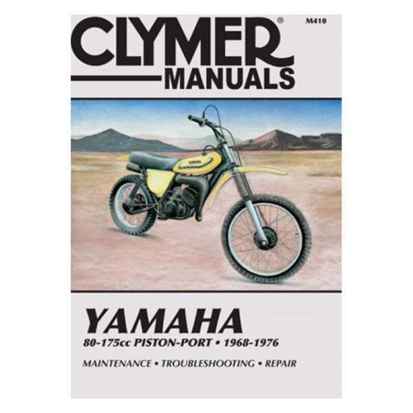 Clymer® - Yamaha 80-175cc Piston-Port 1968-1976 Repair Manual