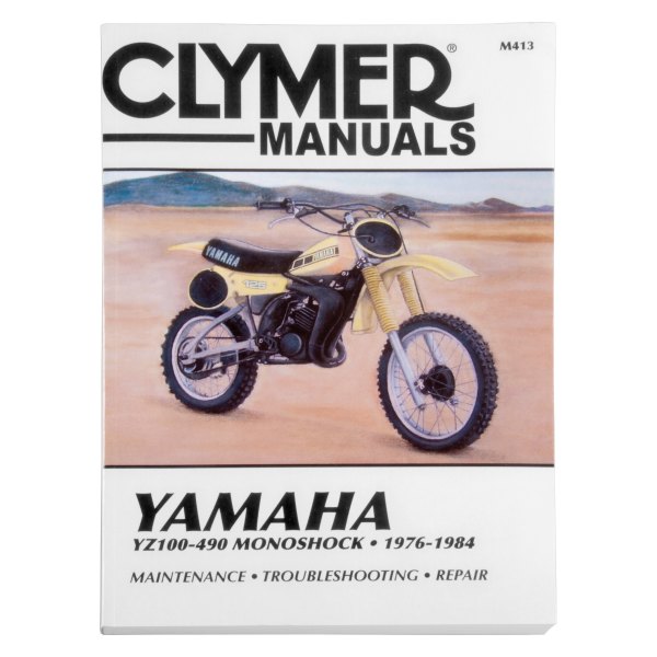 Clymer® - Yamaha YZ100-490 Monoshock 1976-1984 Repair Manual