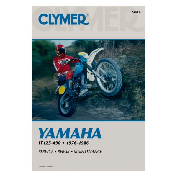 Clymer® - Yamaha IT125-490 1976-1986 Repair Manual
