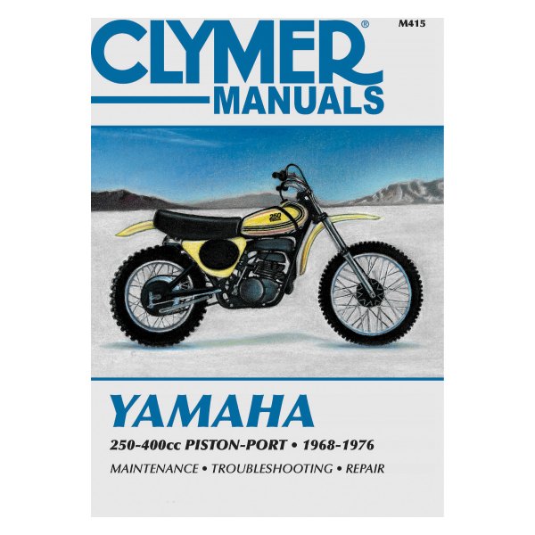 Clymer® - Yamaha 250-400cc Piston-Port 1968-1976 Manual