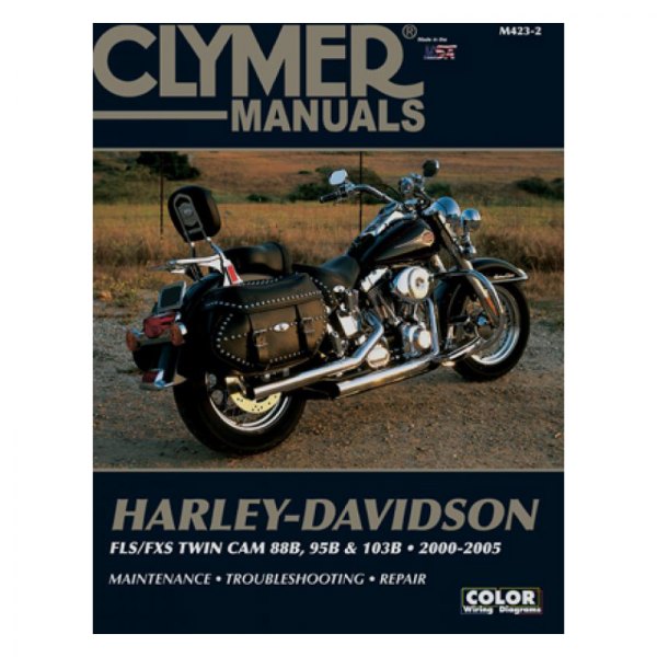 Clymer® - Harley-Davidson FLS/FXS Twin Cam 88B, 95B & 103B 2000-2005 Manual