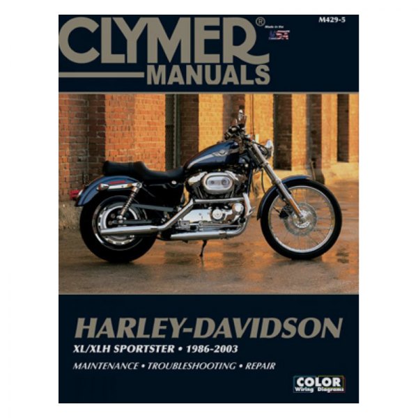 Clymer® - Harley-Davidson XL/XLH Sportster 1986-2003 Repair Manual