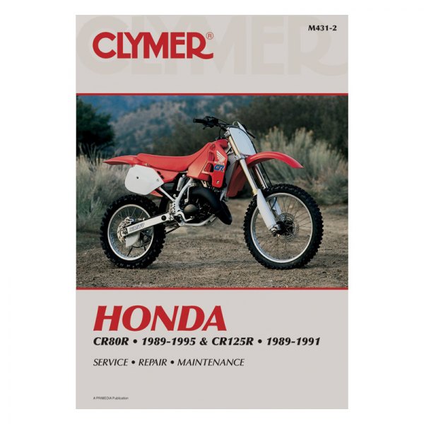 Clymer® - Honda CR80R 1989-1995 & CR125R 1989-1991 Repair Manual