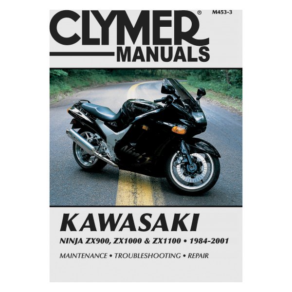 Clymer® - Kawasaki Ninja ZX900, ZX1000 & ZX1100, 1984-2001 Repair Manual