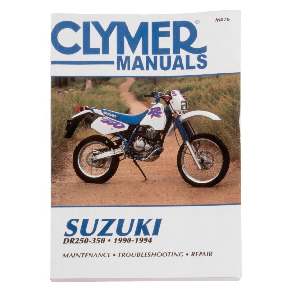 Clymer® - Suzuki DR250-350 1990-1994 Repair Manual