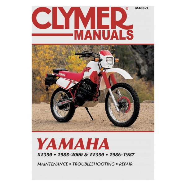 Clymer® - Yamaha XT350 & TT350 1985-2000 Repair Manual