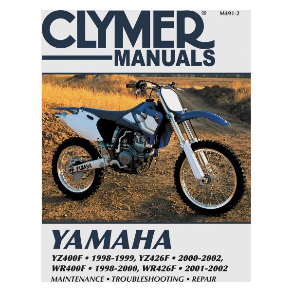 Clymer® - Yamaha YZ400F, YZ426F, WR400F & WR426F 1998-2002 Manual