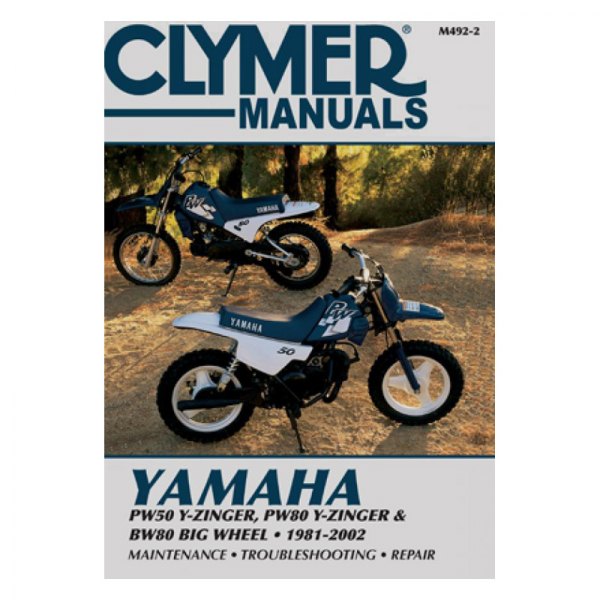 Clymer® - Yamaha PW50 & PW80 Y-Zinger & BW80 Big Wheel 1981-2002 Repair Manual