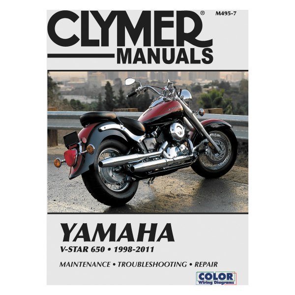Clymer® - Yamaha V-Star 650 1998-2011 Manual