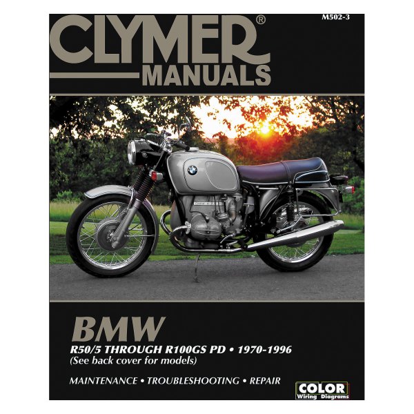 Clymer® - BMW R50/5 through R100GS PD 1970-1996 Repair Manual
