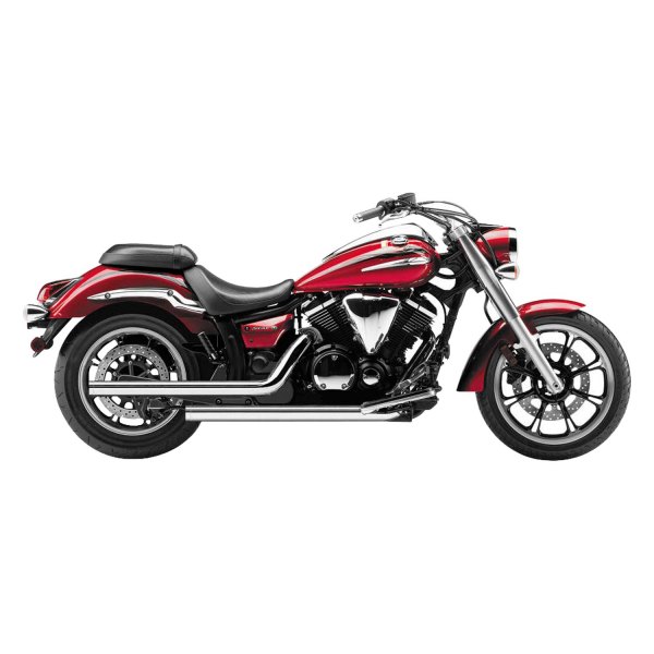  Cobra USA® - 2-2 Chrome Dragsters Exhaust System On Vehicle