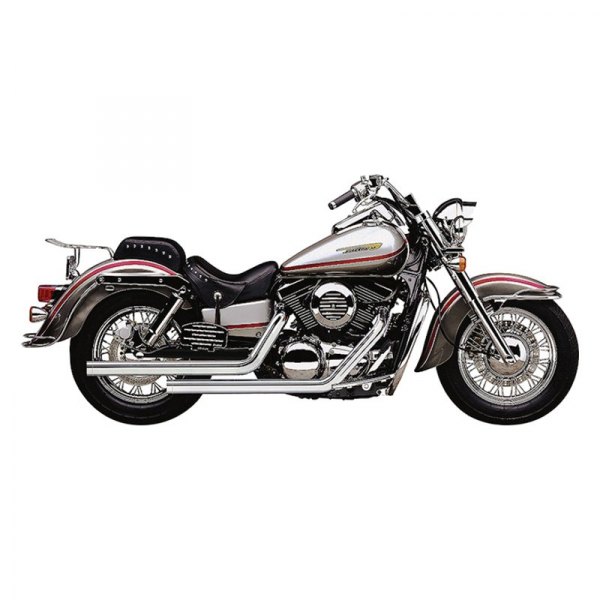  Cobra USA® - 2-2 Chrome Dragsters Exhaust System On Vehicle