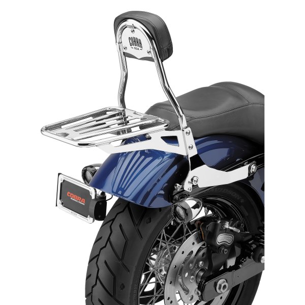 Cobra USA® - Chrome Detachable Backrest System