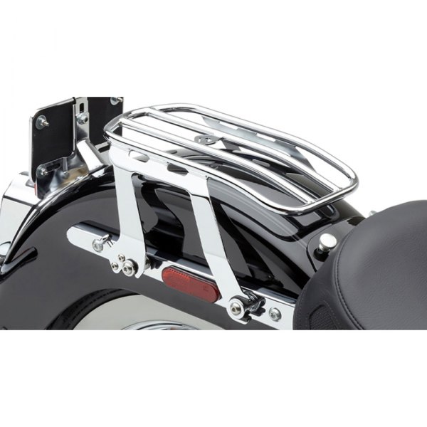 Cobra USA® - Detachable Chrome Solo Luggage Rack