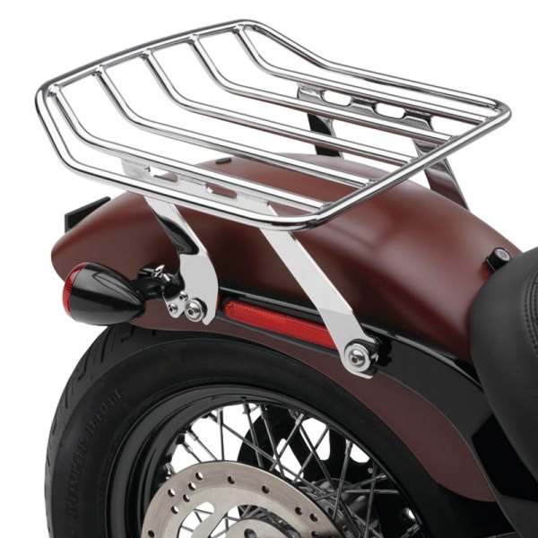 Cobra USA® - Big Ass Detachable Chrome Solo Luggage Rack