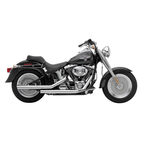  Cobra USA® - V-Twin 2-2 Chrome Dragsters Exhaust System On Vehicle