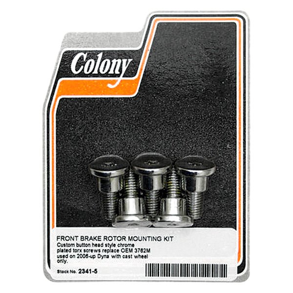 Colony® - Front Aluminum Rotor To Hub Bolt Kit