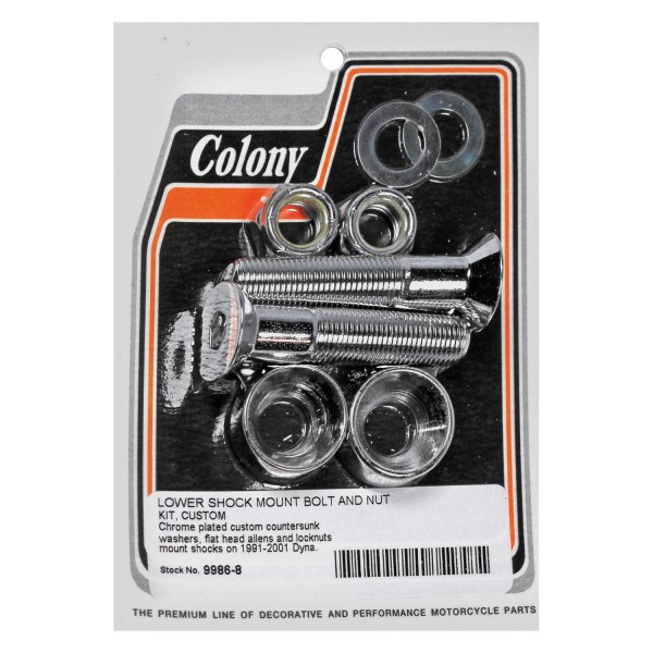 Colony® - Lower Shock Mount Bolt and Nut Kit