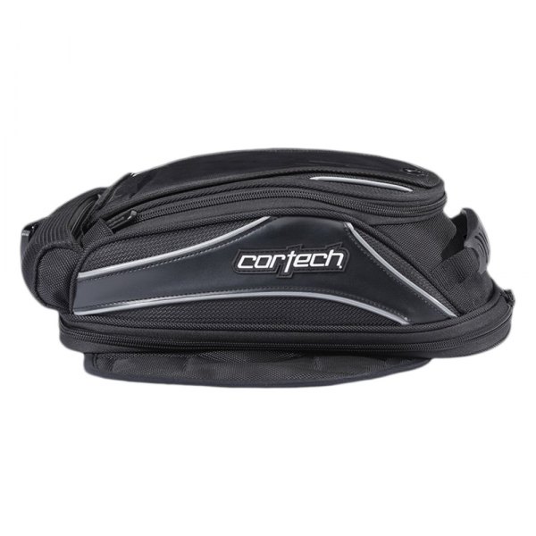 Cortech® - Super 2.0 Low Profile Magnetic Mount Black/Hi-Viz Tank Bag 