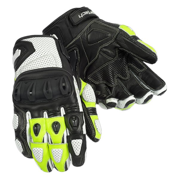 Cortech® - Impulse ST Gloves (Small, White/Hi-Viz)