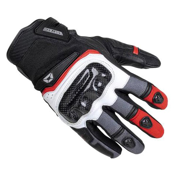 Cortech® - Sonic-Flo Gloves (Small, Red/White)