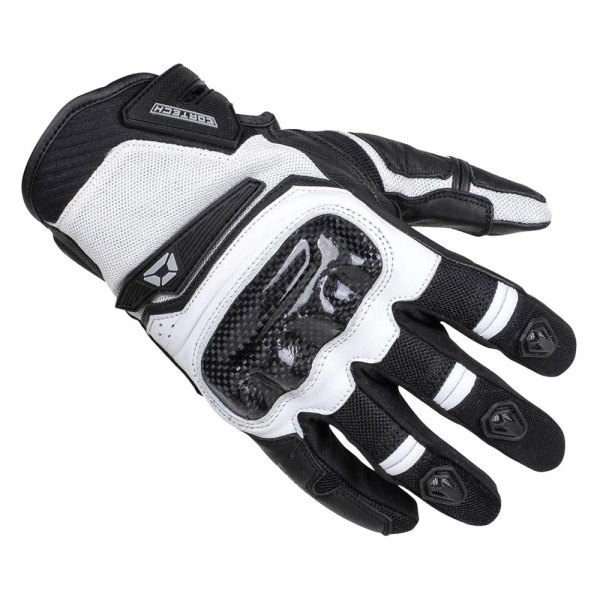 Cortech® - Sonic-Flo Gloves (Large, Black/White)