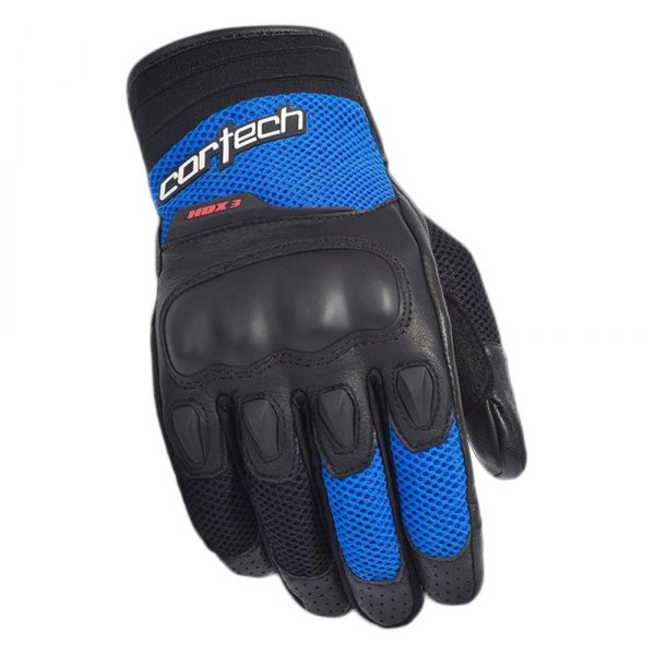 Cortech® - HDX 3 Gloves (X-Small, Black/Blue)