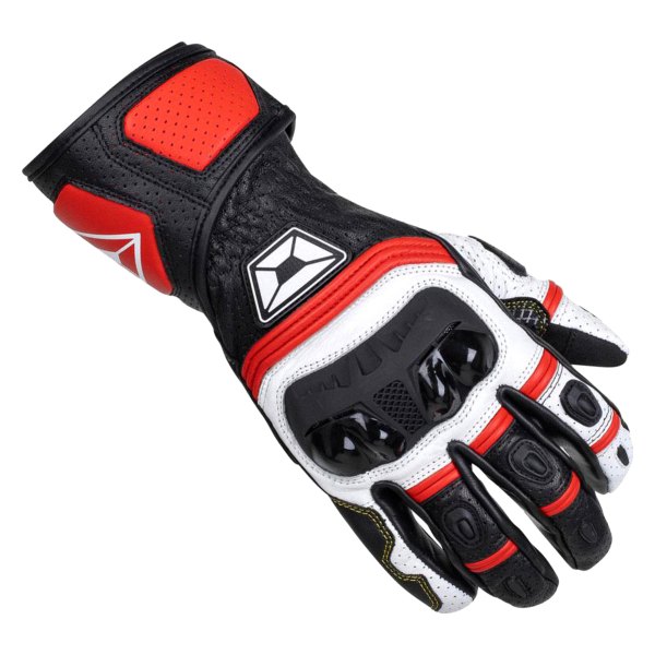 Cortech® - Chicane V1 RR Gloves (Large, Red/White)