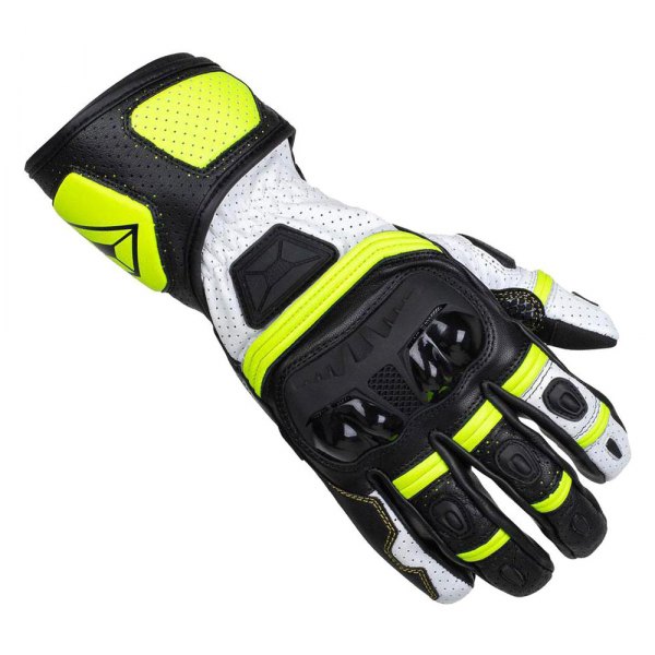 Cortech® - Chicane V1 RR Gloves (Medium, Hi-Viz/Black)